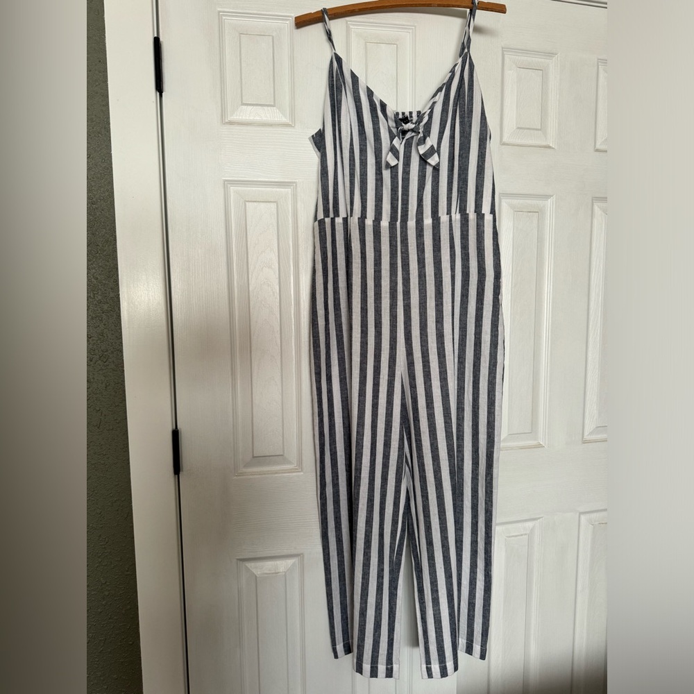 Sanctuary Striped Jumpsuit